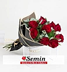 15 Kırmızı Gül Buketi